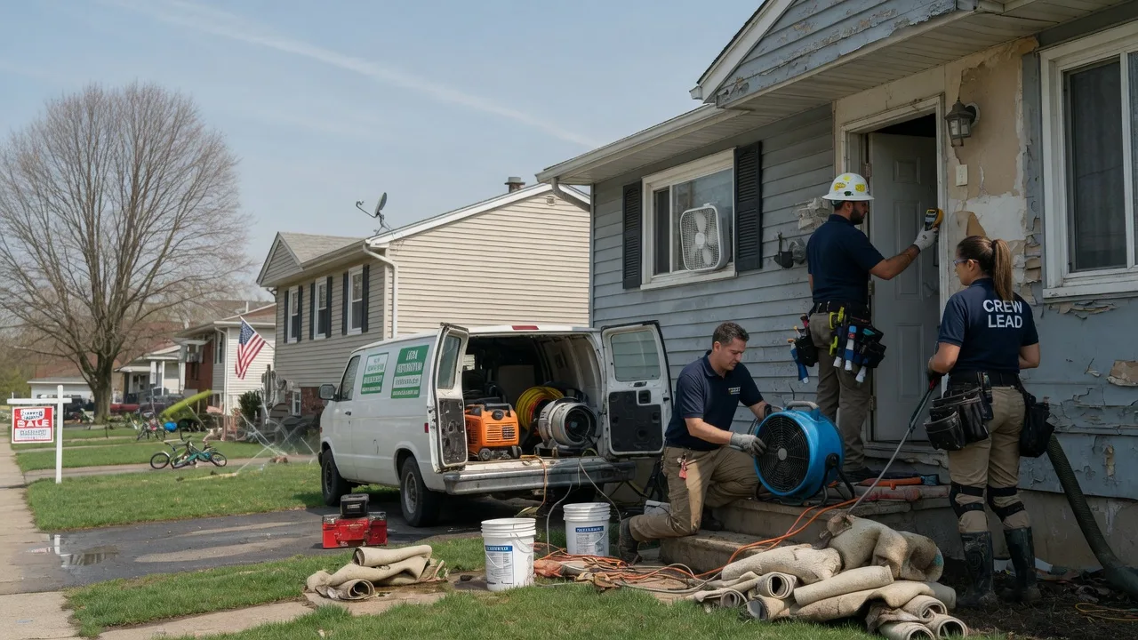 Flood Cleanup in Sharon Springs, KS near me